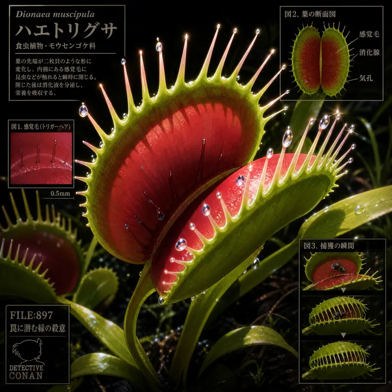海角稀有食虫植物视频：神秘捕虫植物视频演示教程